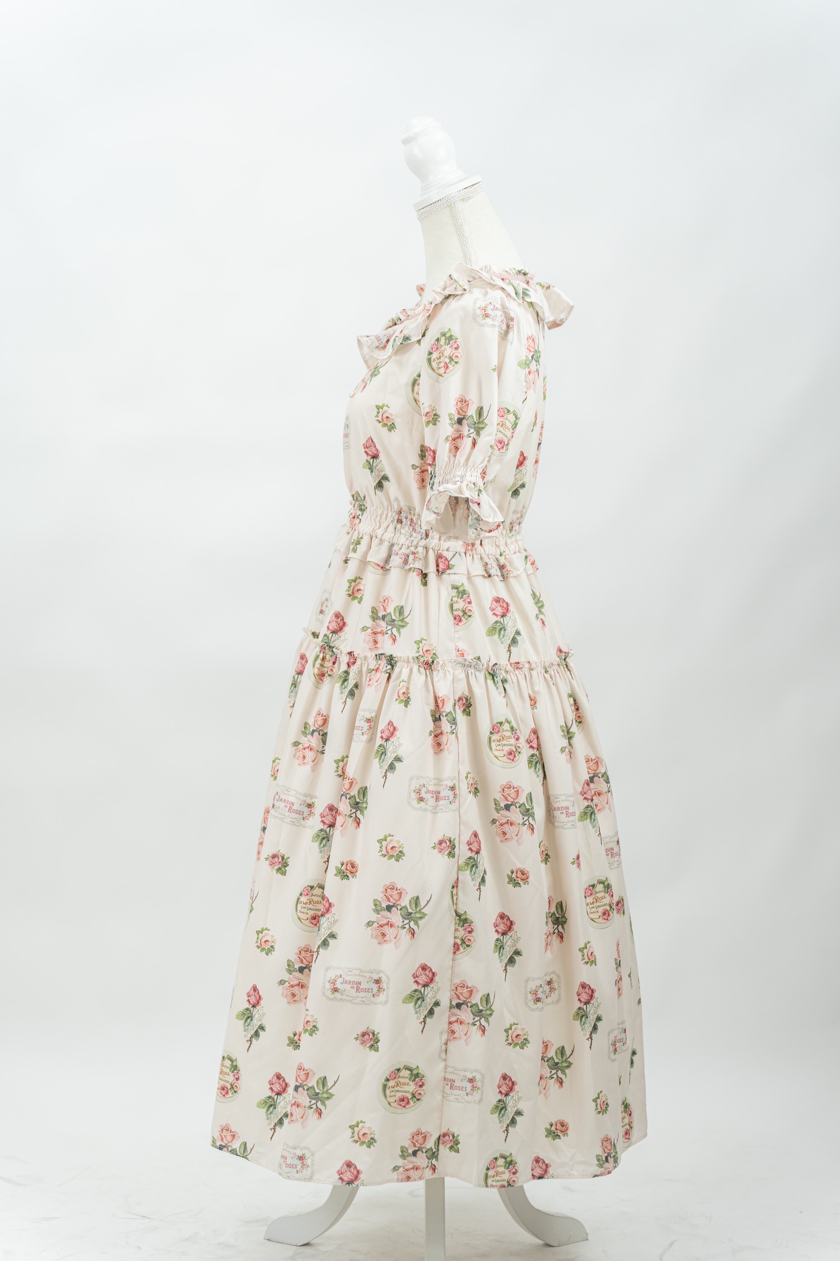 【レンタル】Precious Roseフラットカラーワンピース 画像3