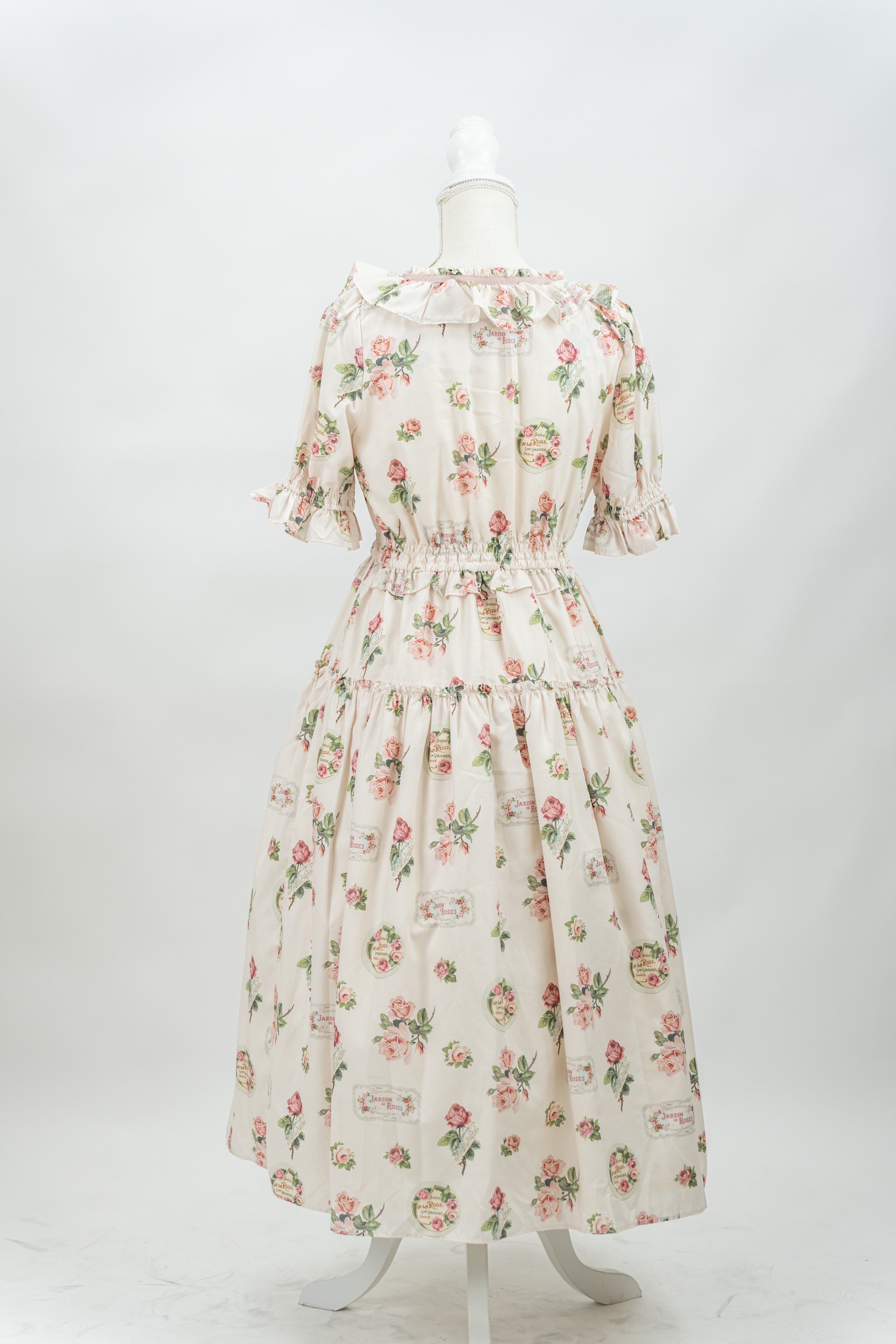 【レンタル】Precious Roseフラットカラーワンピース 画像4